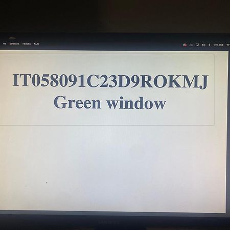Green Window Roma Bagian luar foto