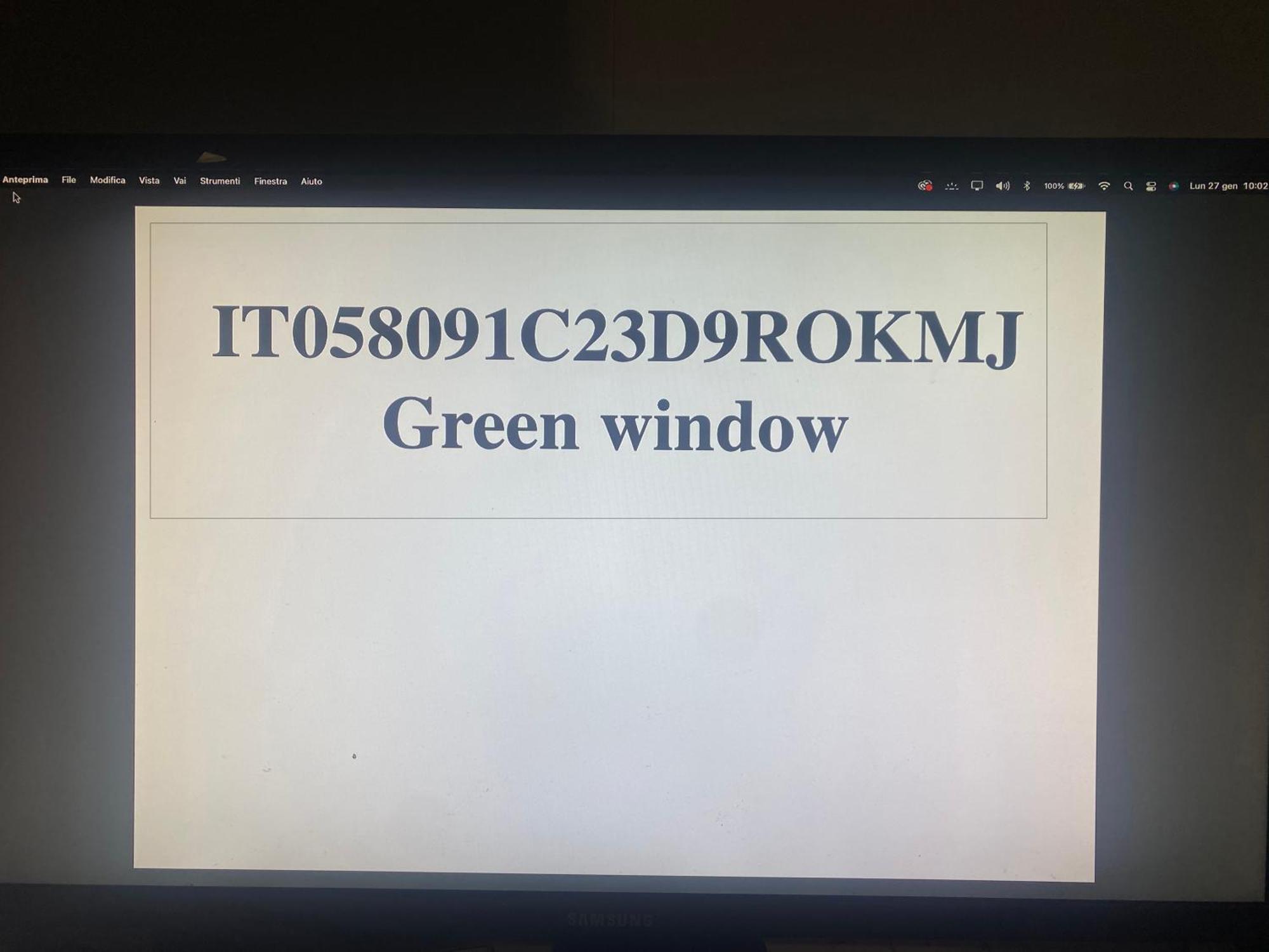 Green Window Roma Bagian luar foto